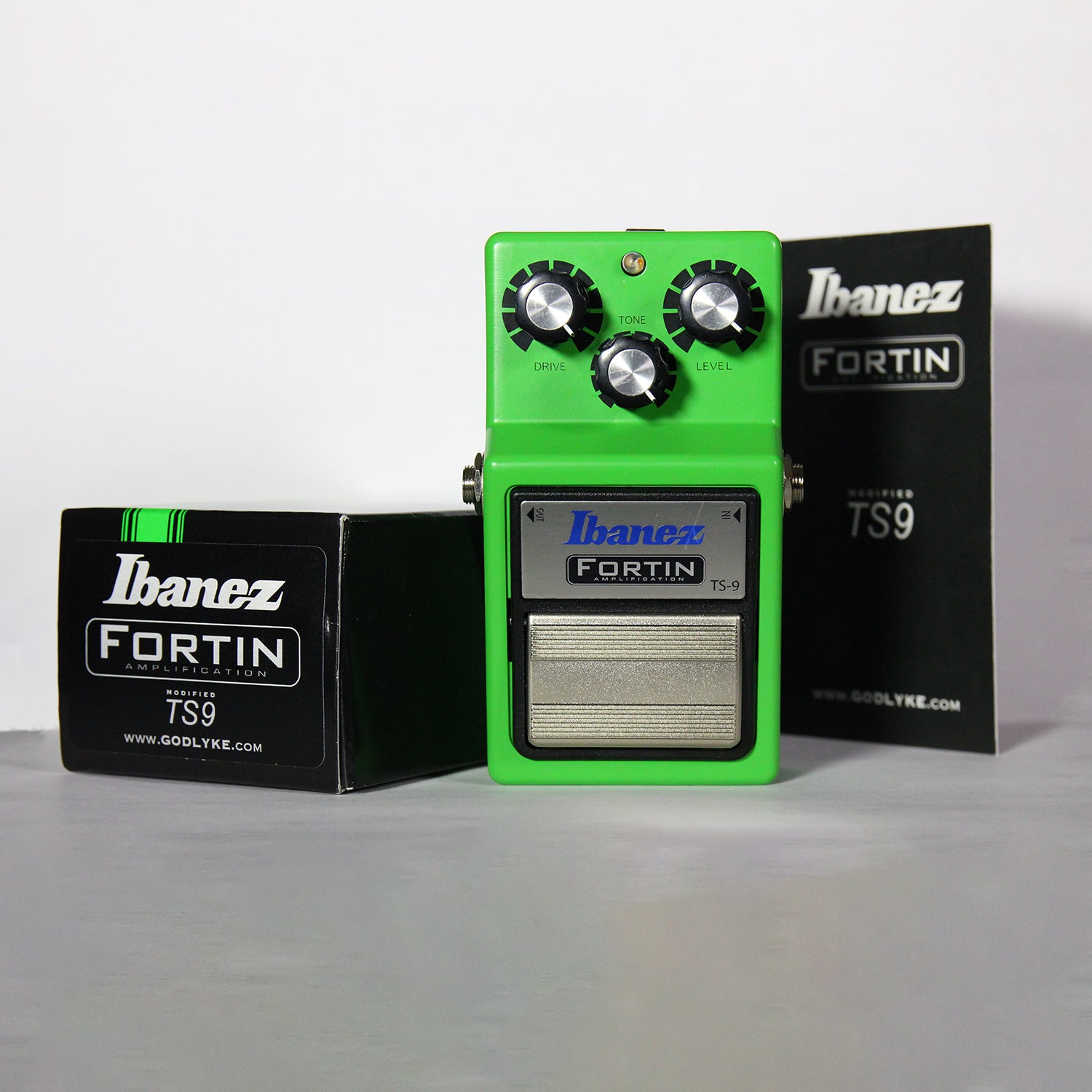 Fortin-Modded Ibanez TS-9 Tube Screamer Overdrive – Godlyke