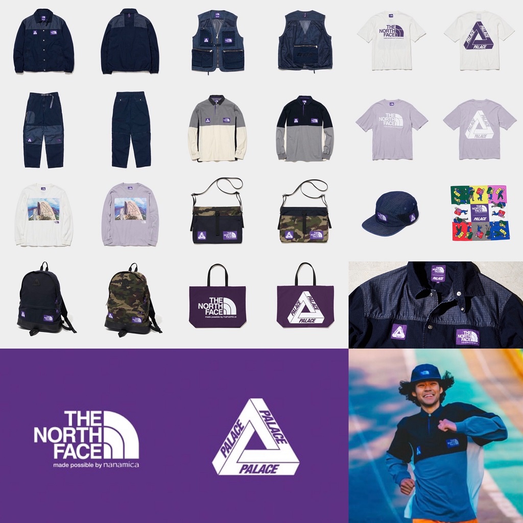 PALACE × THE NORTH FACE PURPLE LABEL 21SS コラボアイテムが3/27に