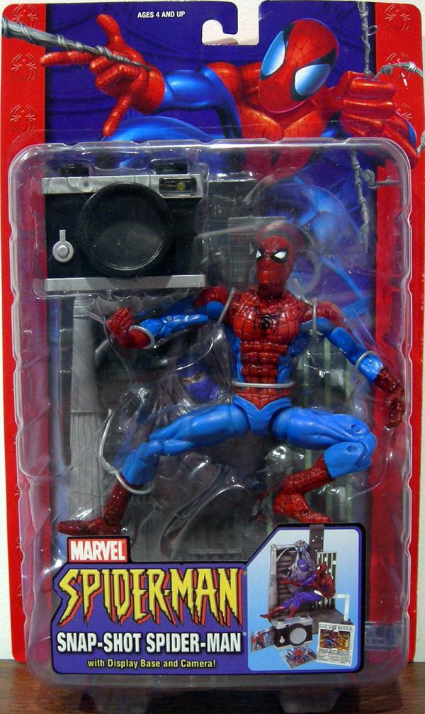 Snap-Shot Spider-Man Classic Action Figure Toy Biz