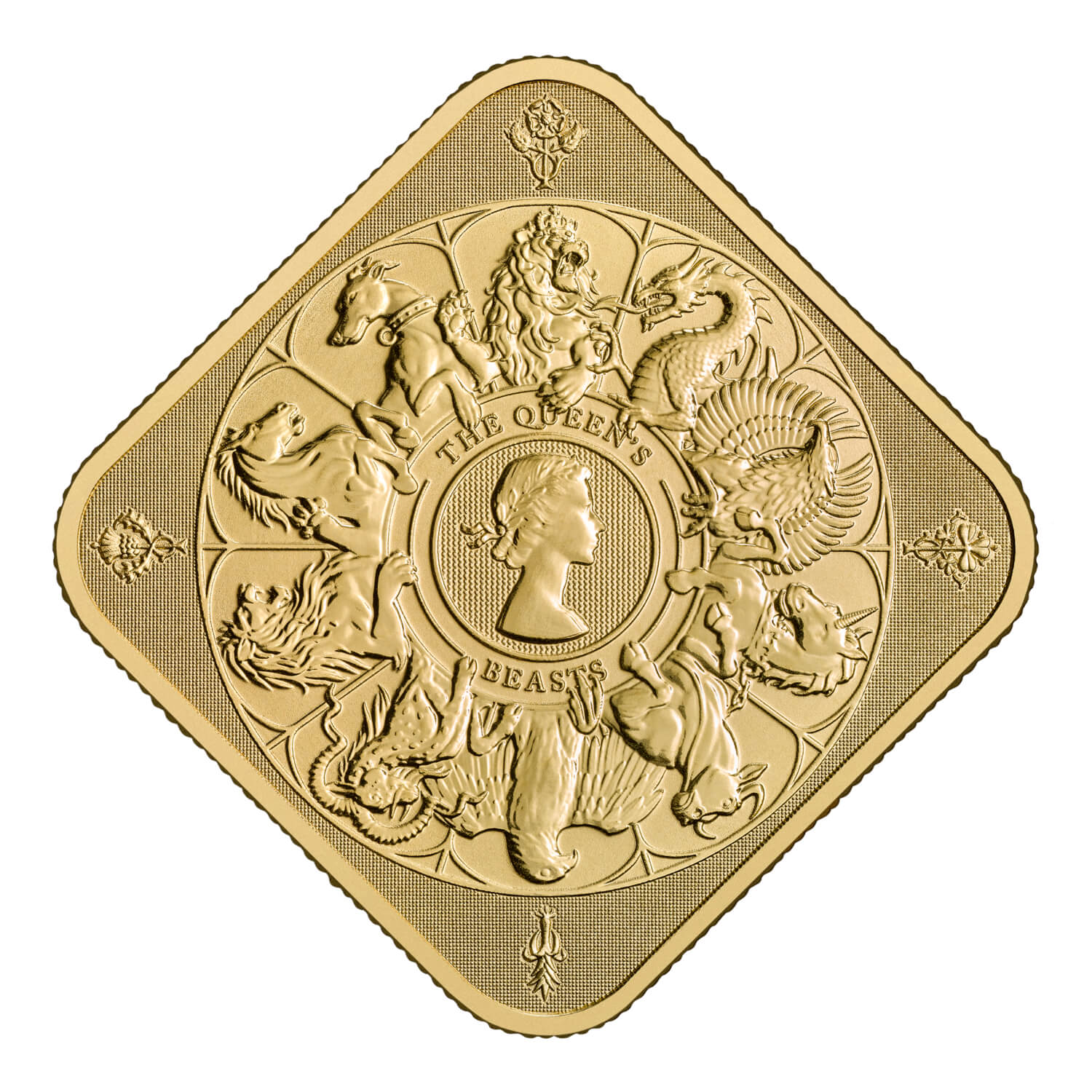 英国 クイーンズビースト コンプリーター 1オンス銀バー 特別