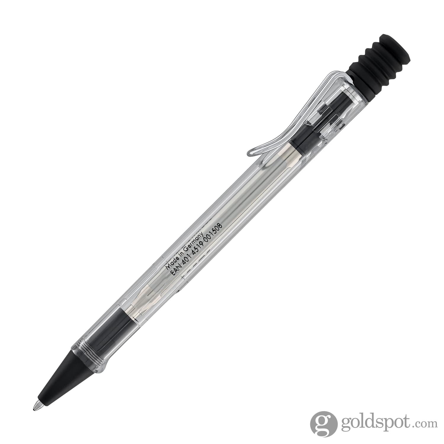 Lamy Vista Ballpoint Pen in Clear Demonstrator - Goldspot Pens