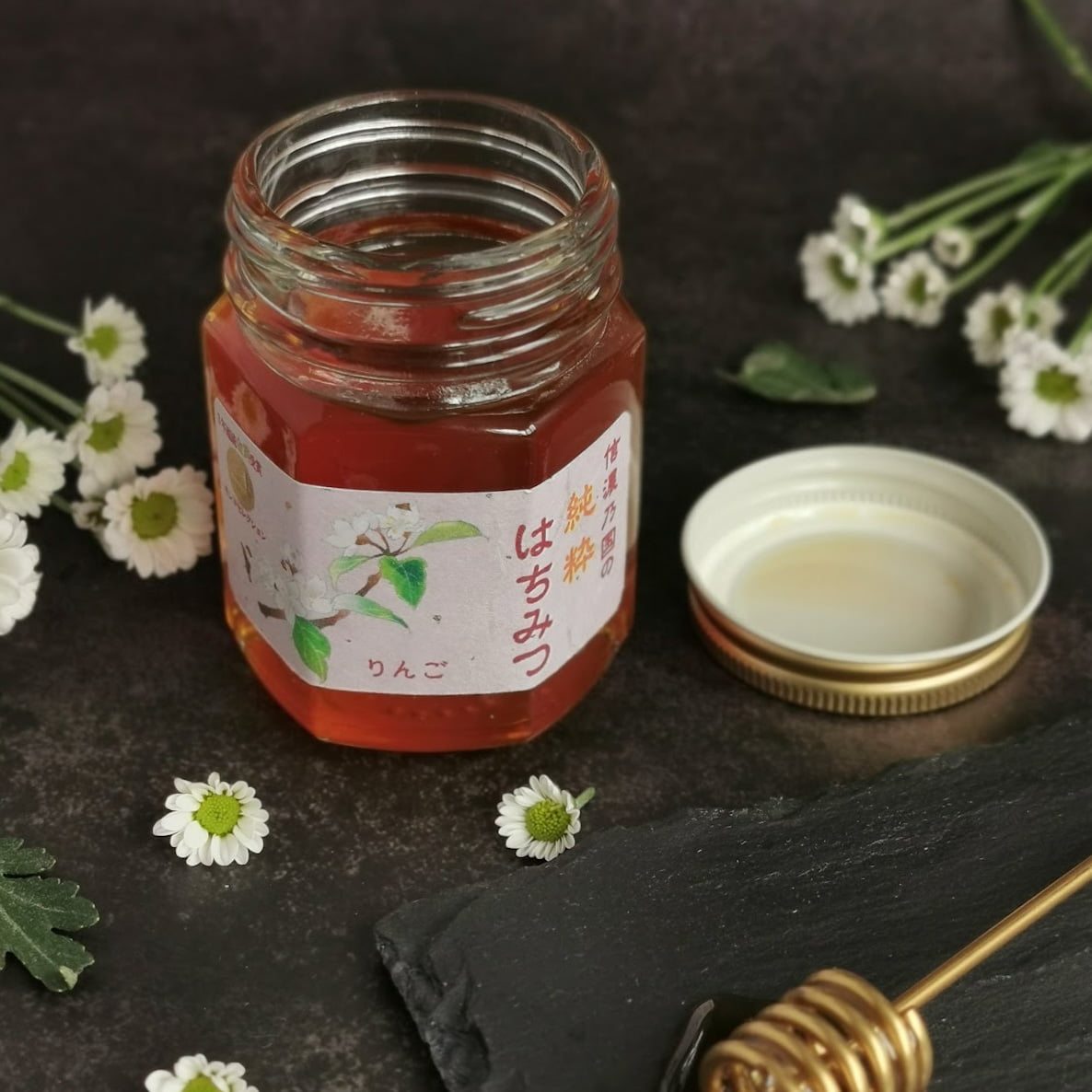 HINODE] NAGANO HIGHLAND AWARD WINNING JAPANESE APPLE FLOWER HONEY