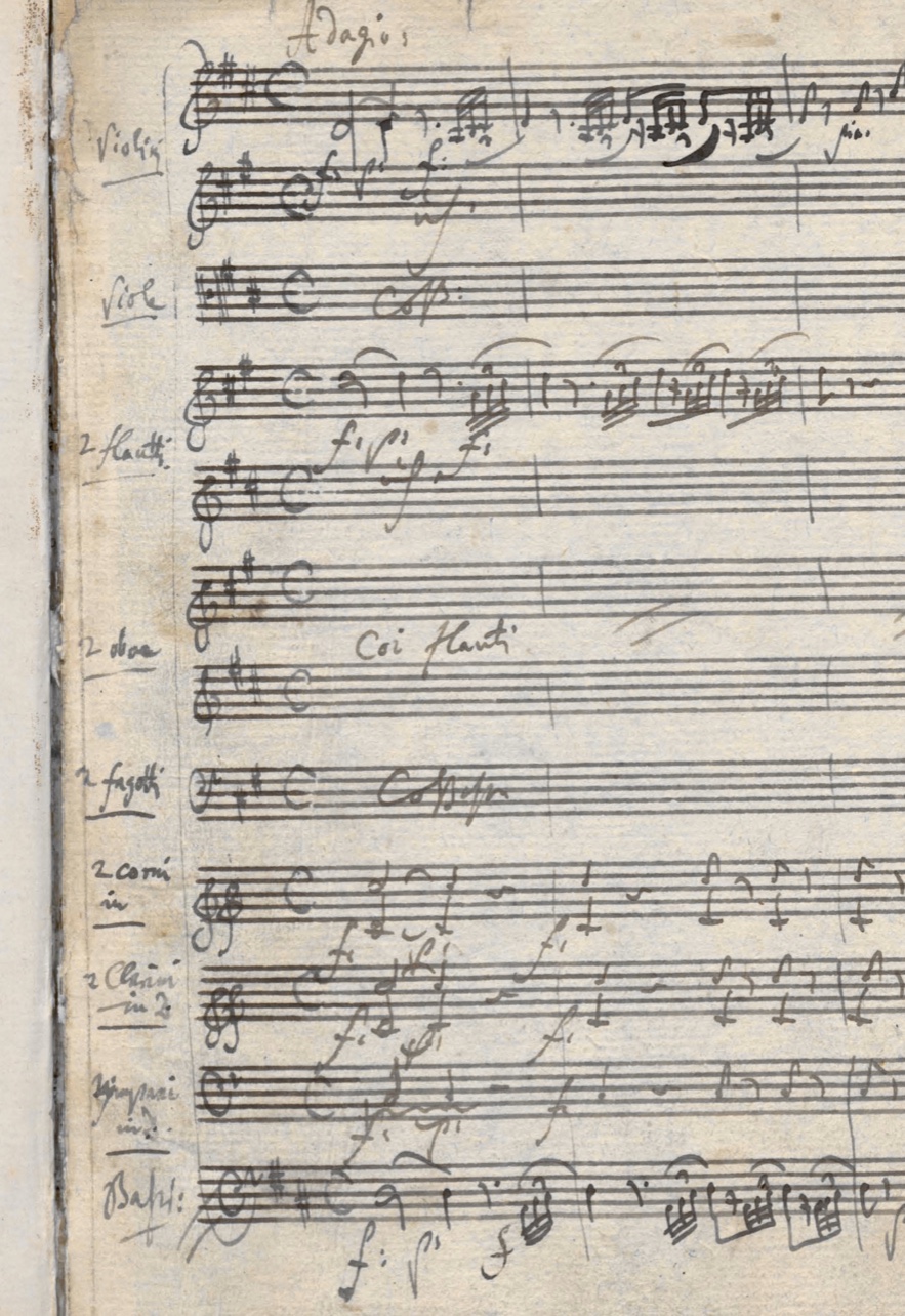 Mozart モーツァルト自筆楽譜ファクシミリK.616