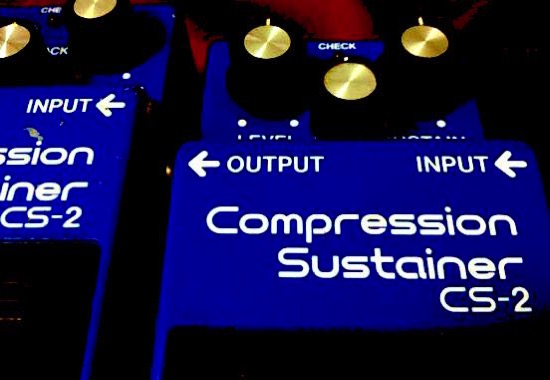 LAST GIGSとBOSS CS-2（BOOWY時代の布袋寅泰使用機材）