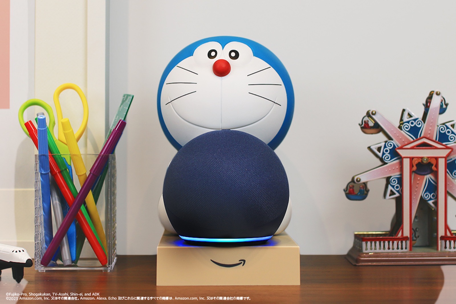 Echo DotとEcho Pop専用のドラえもんスタンドが登場 | ゴリミー