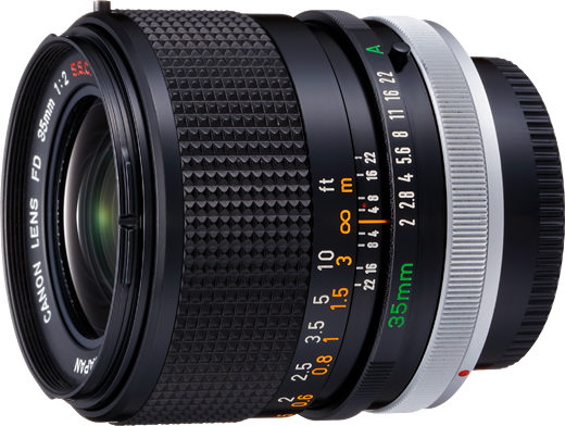 希少 Canon FD 35mm F2 S.S.C concave 864 希少 Canon FD 35mm F2