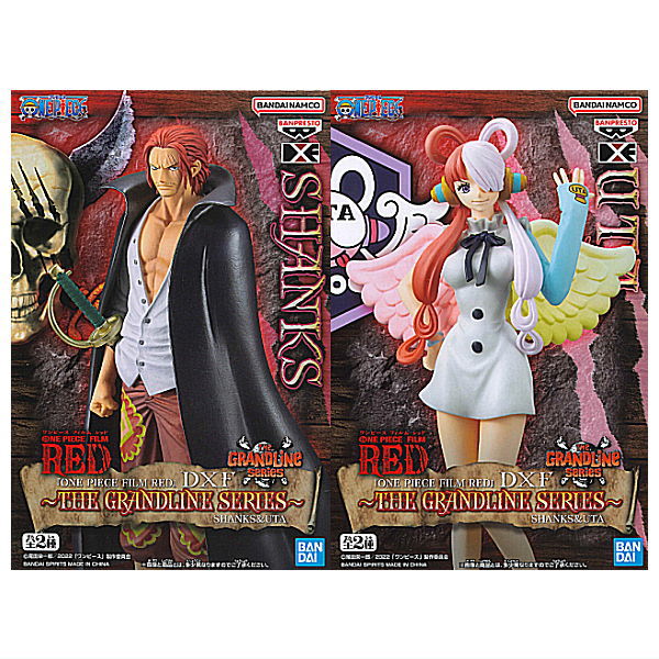 ONE PIECE FILM RED DXF THE GRANDLINE SERIES SHANKS & UTA [All 2