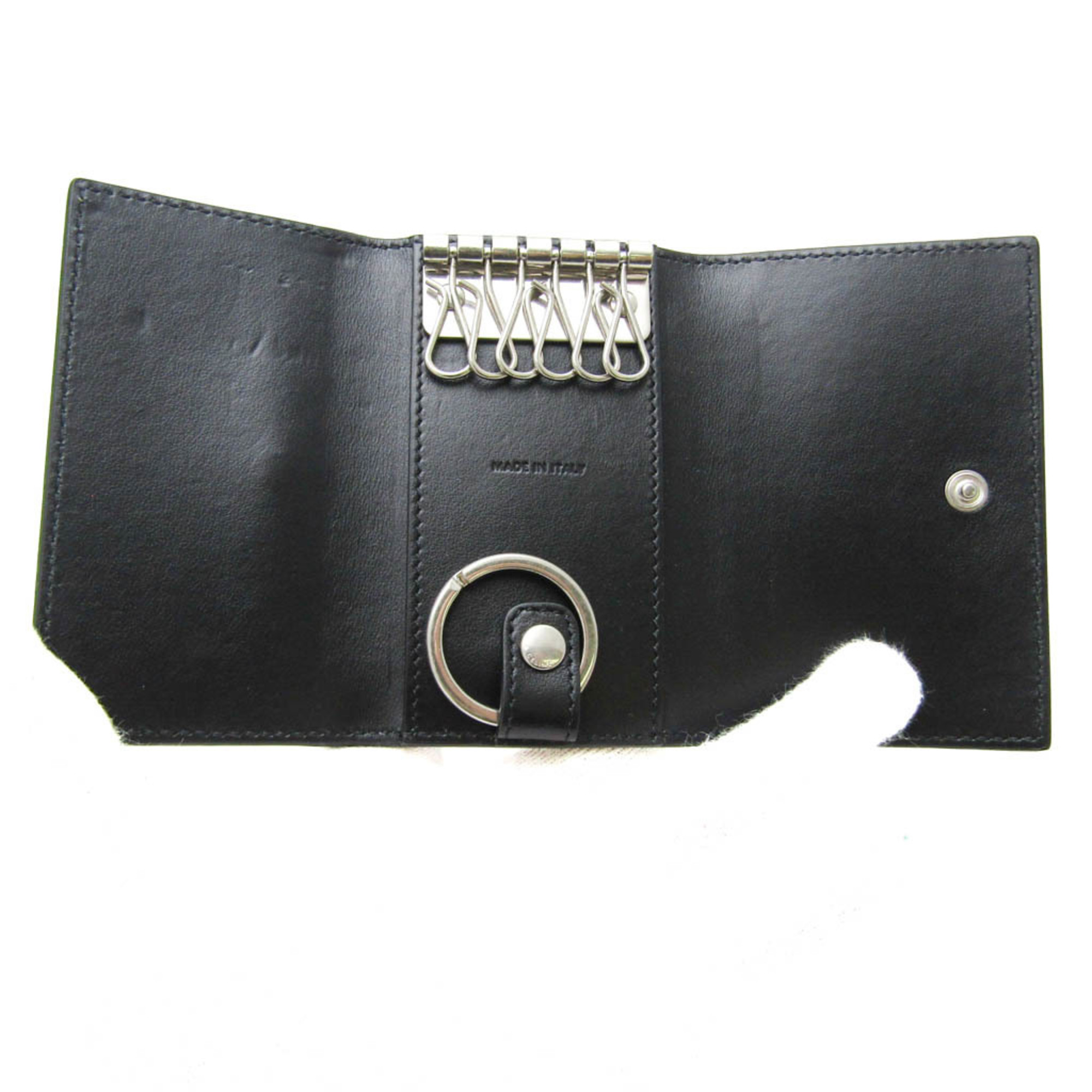 CELINE セリーヌ キーケース クロコダイル 型押し カーフスキン