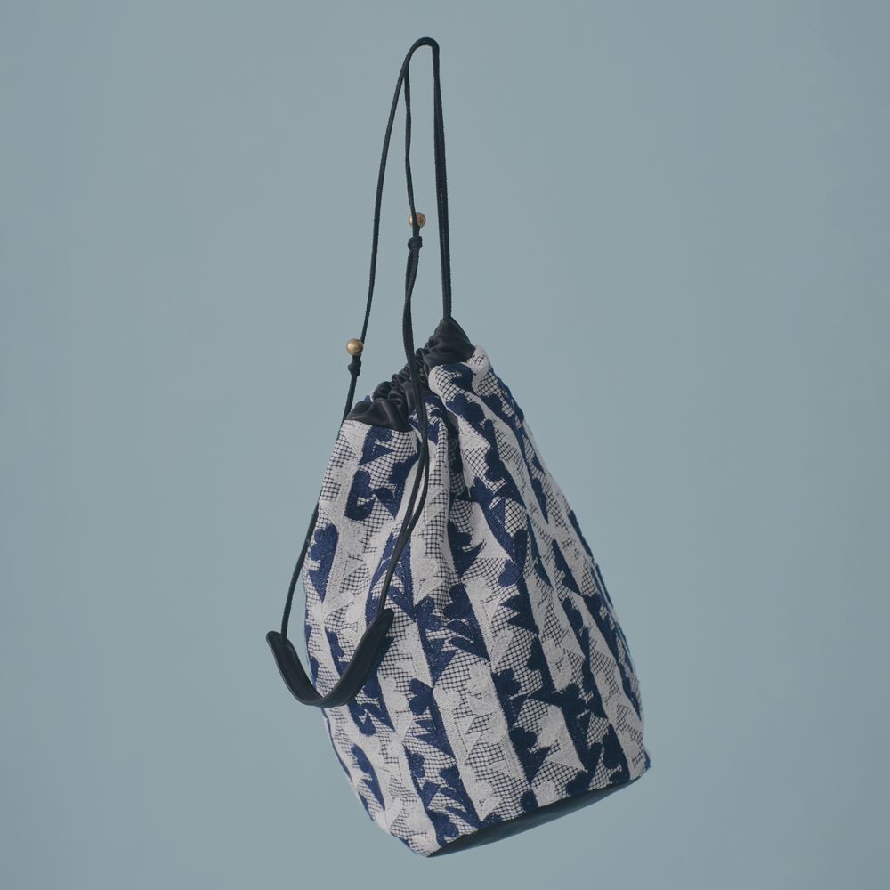 twin flower drop pochette - minä perhonen