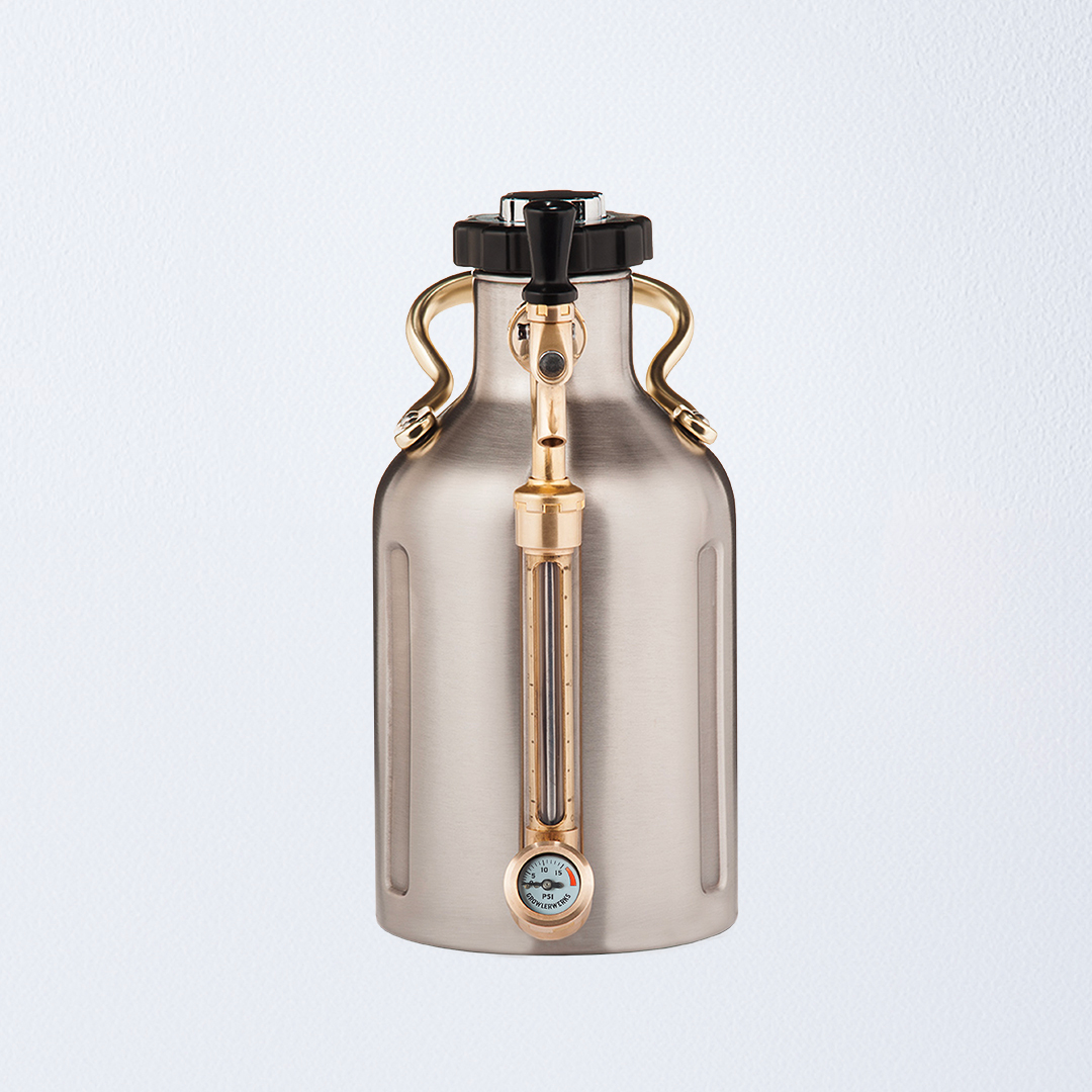 uKeg 64 Carbonated Steel Growler with Tap | 2024 App-Enabled