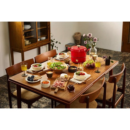 BRUNO ブルーノ マルチグリルポット BOE065-RD レッド Green Beans