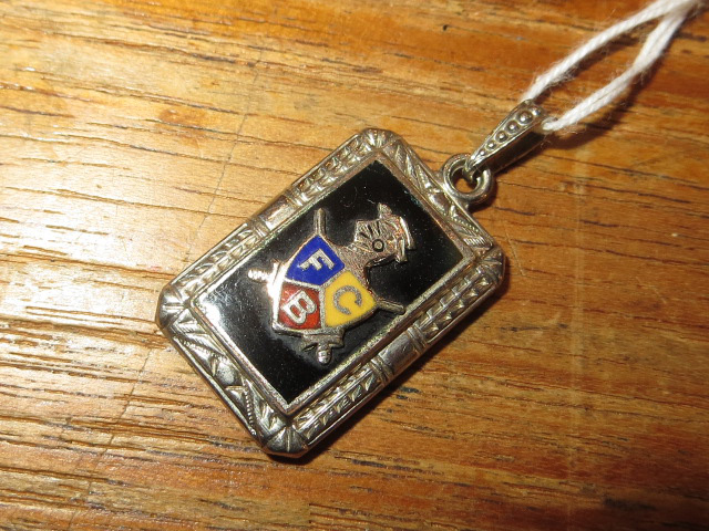 3アンティーク テンプル騎士団 100周年 ペンダント フリーメイソン
