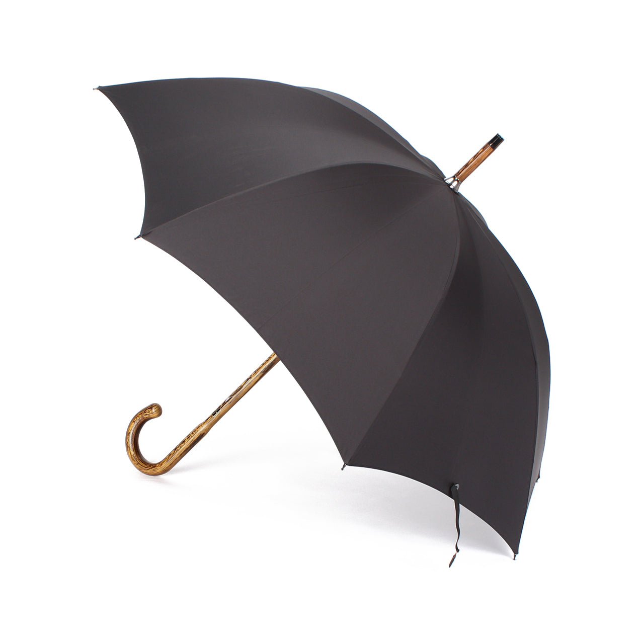 RS6 Hickory Solid | 長傘 | アーチ型ハンドル | ヒッコリー | 晴雨