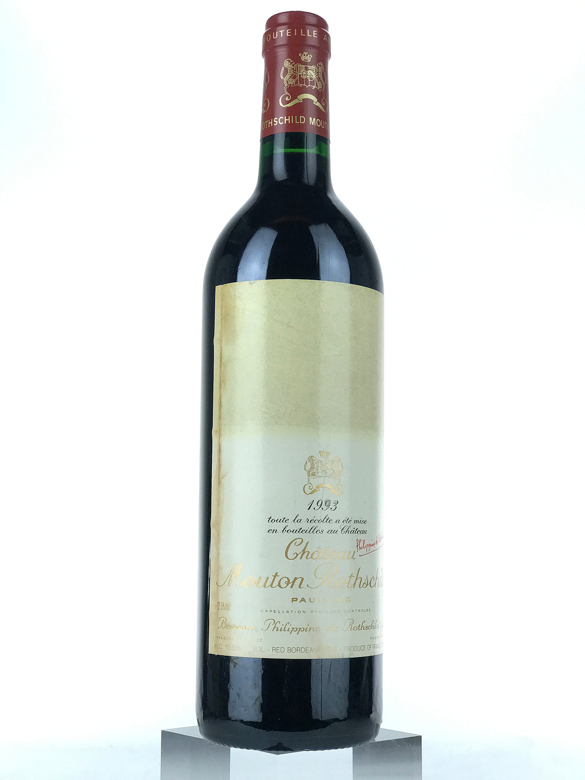 1993 Chateau Mouton Rothschild, Pauillac, Bottle (750ml) [Slightly Soi