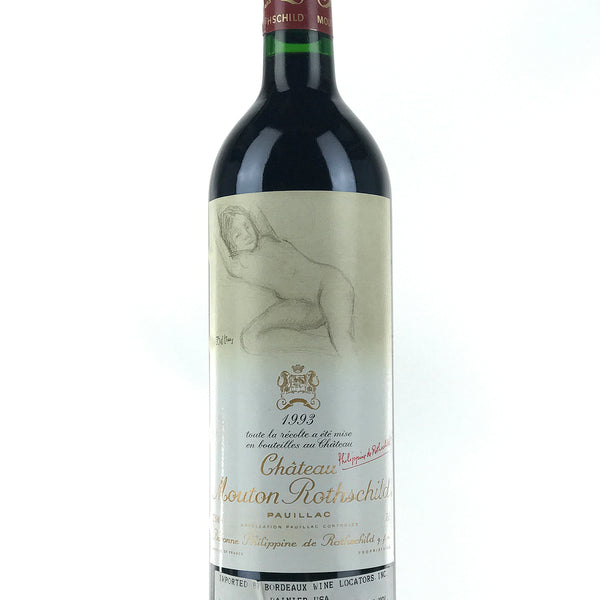 1993 Chateau Mouton Rothschild, Pauillac [Naked Lady - Balthus Label],