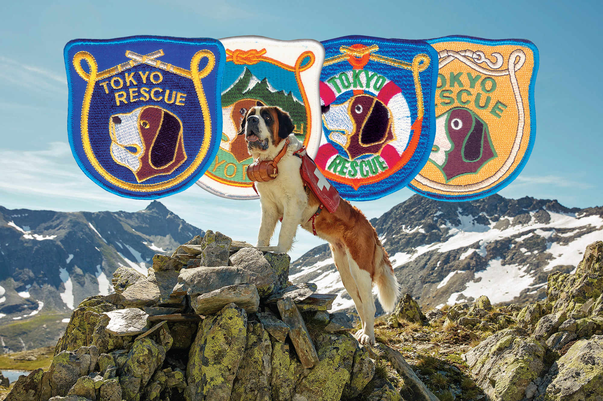 東京消防庁 ワッペン 山岳救助隊 山岳 救助 新品