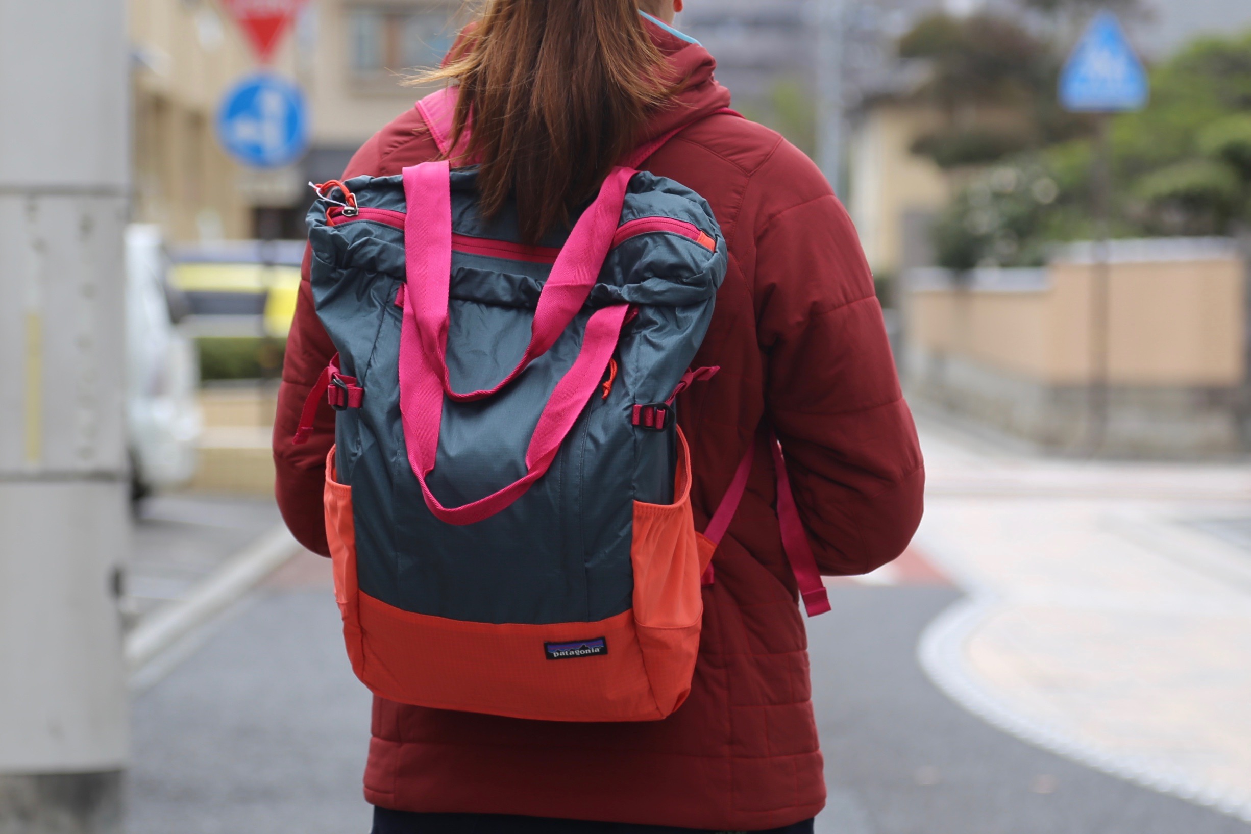 見た目以上の収納力です。patagonia/パタゴニア・ライトウェイト