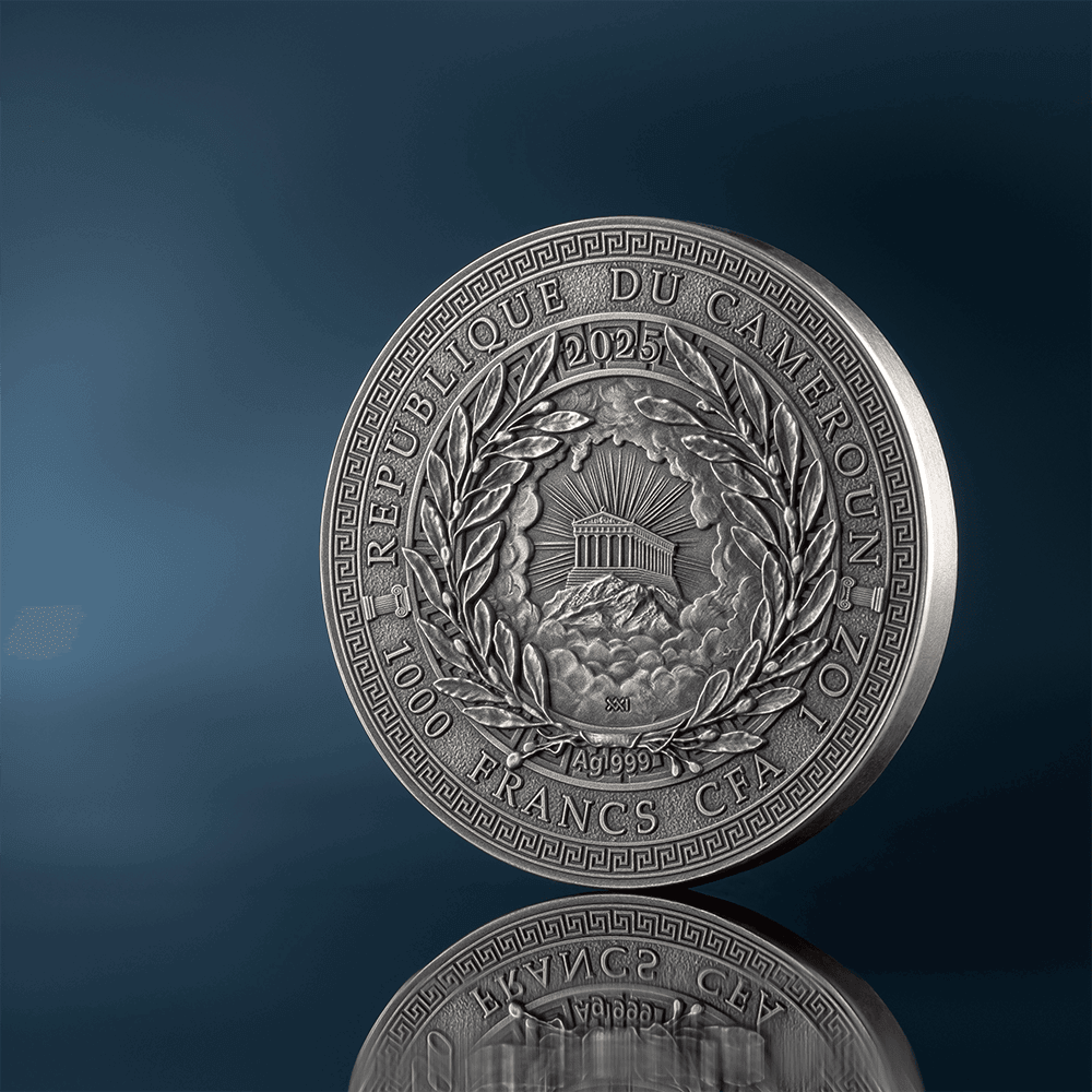 2025 偉大なるギリシャ神話 キメラ 1オンス 銀貨 純銀 アンティーク