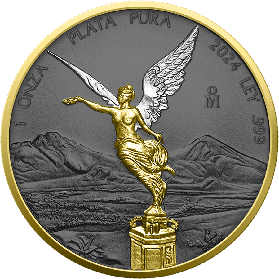 2024 Mexico Libertad 1 oz Silver Multimetals Ruthenium Coin