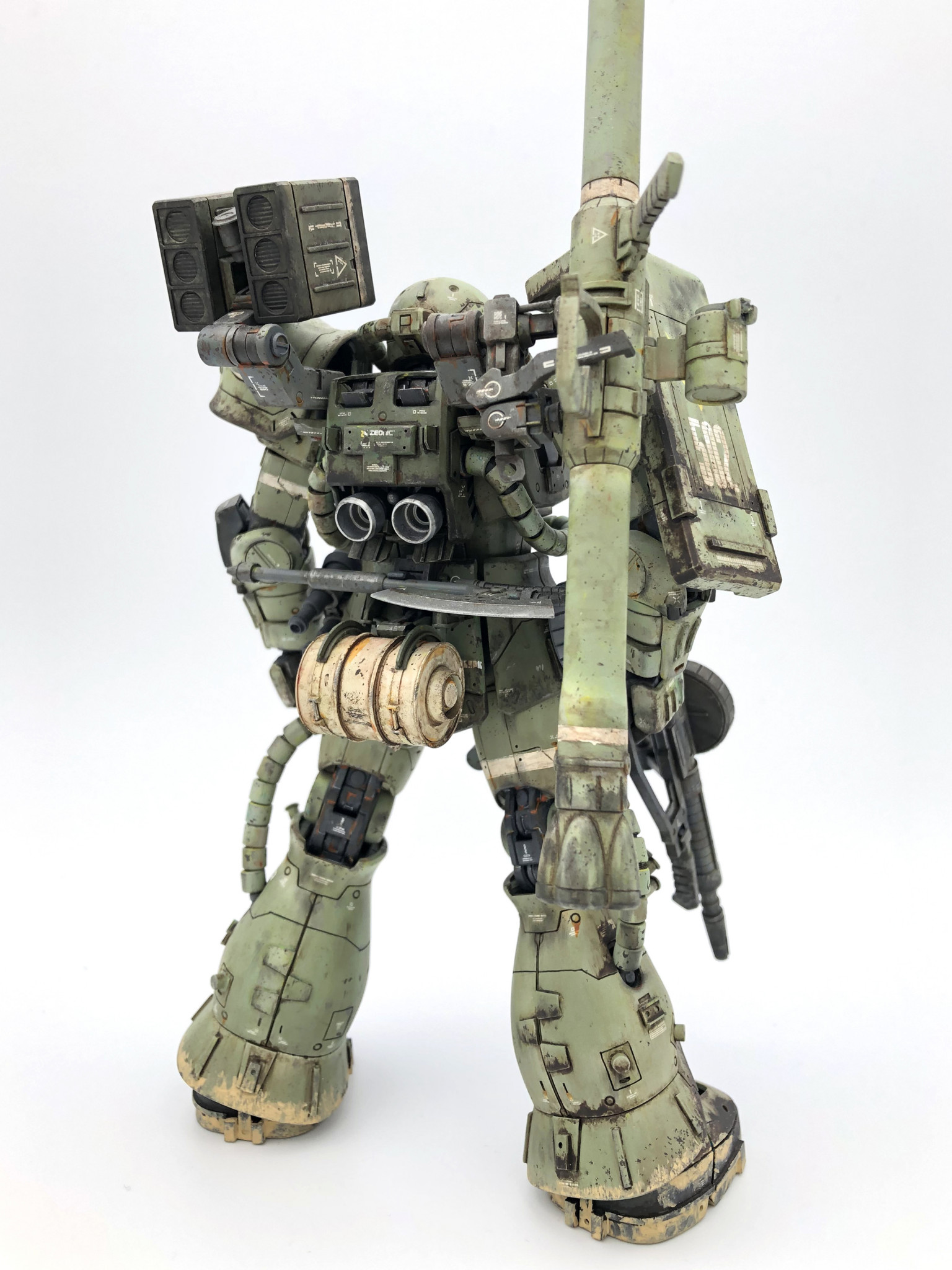 MS-06J ザクII 陸戦型｜hidetさんのガンプラ作品｜GUNSTA（ガンスタ）