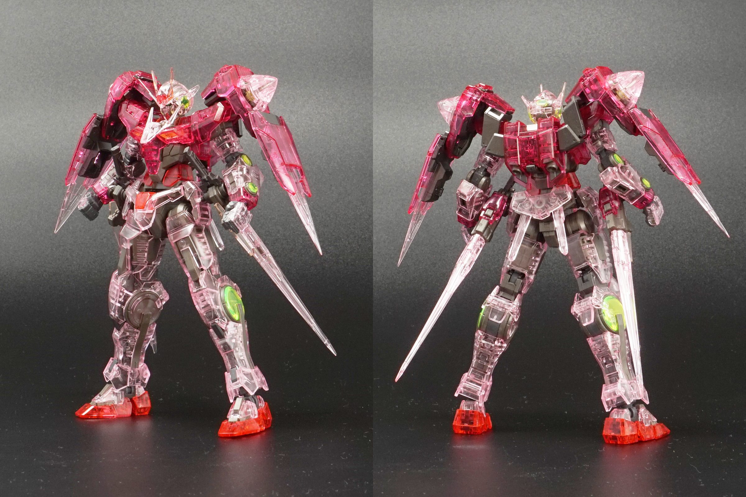 RG ダブルオーライザー（トランザムクリア）｜わるさんのガンプラ作品