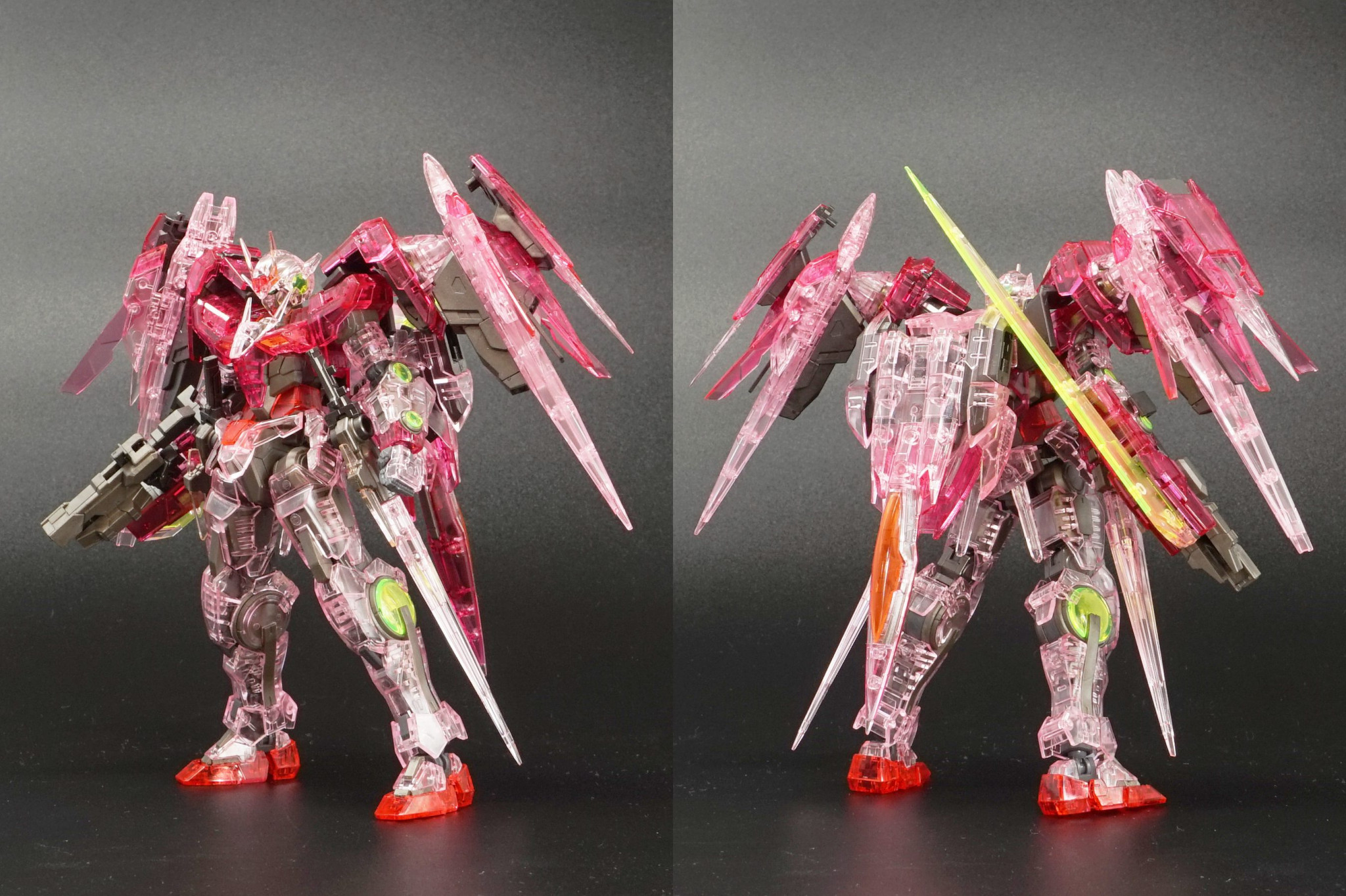 RG ダブルオーライザー（トランザムクリア）｜わるさんのガンプラ作品