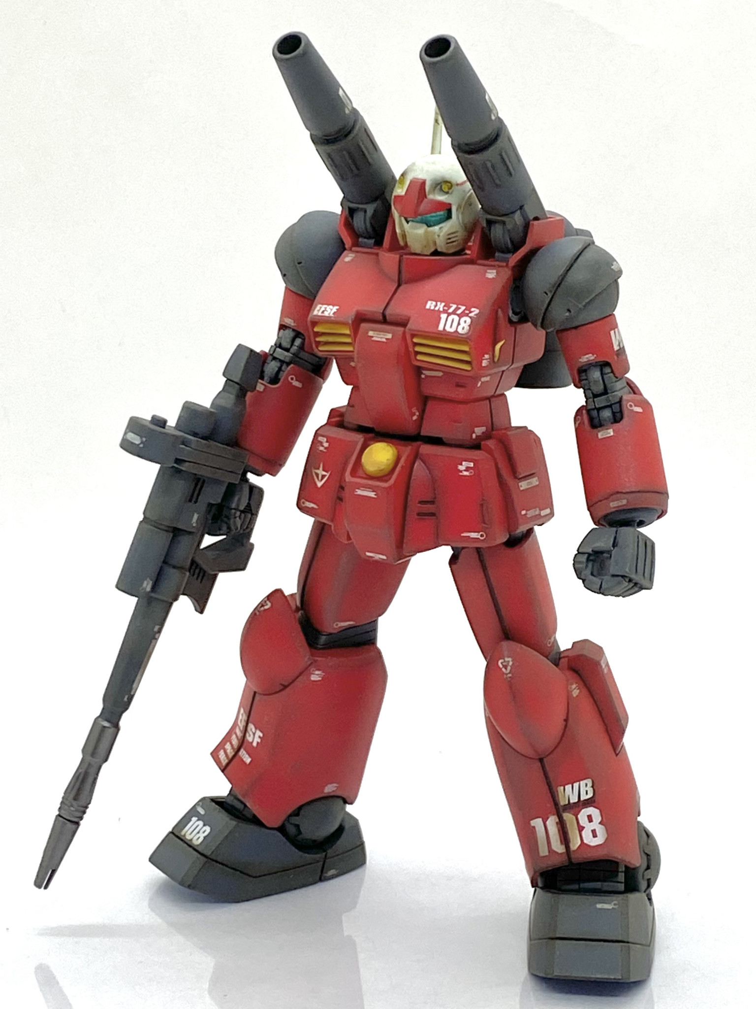 1/144 HG ガンダム リバイブ版 ガンキャノン 塗装済 ガンプラ HGUCガン