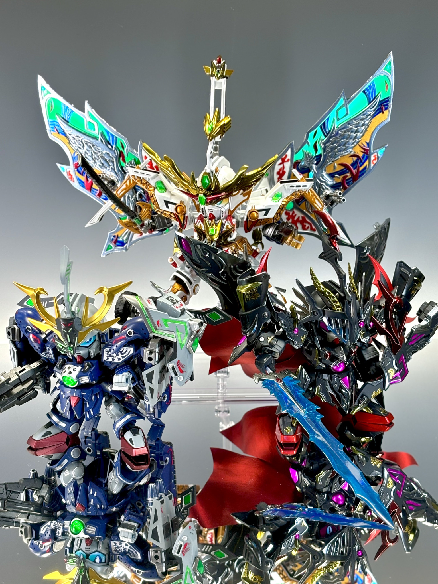 SDガンダム BB戦士 號斗丸結晶輝羅鋼天空鳳凰翼形態 非売品 2体セット