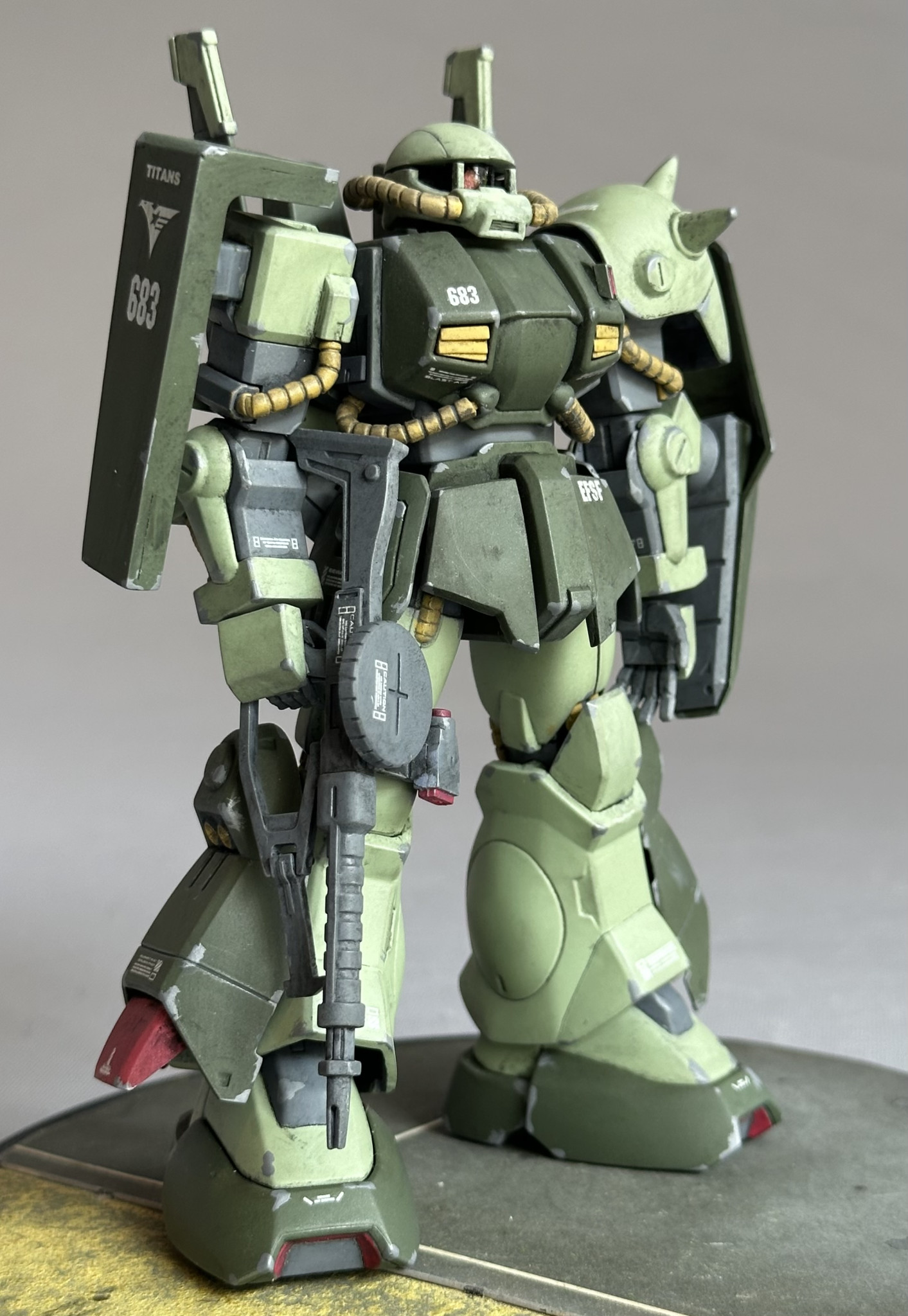 HGUC】ハイザック＋旧キットZ武器セット｜ぱんきちさんのガンプラ作品