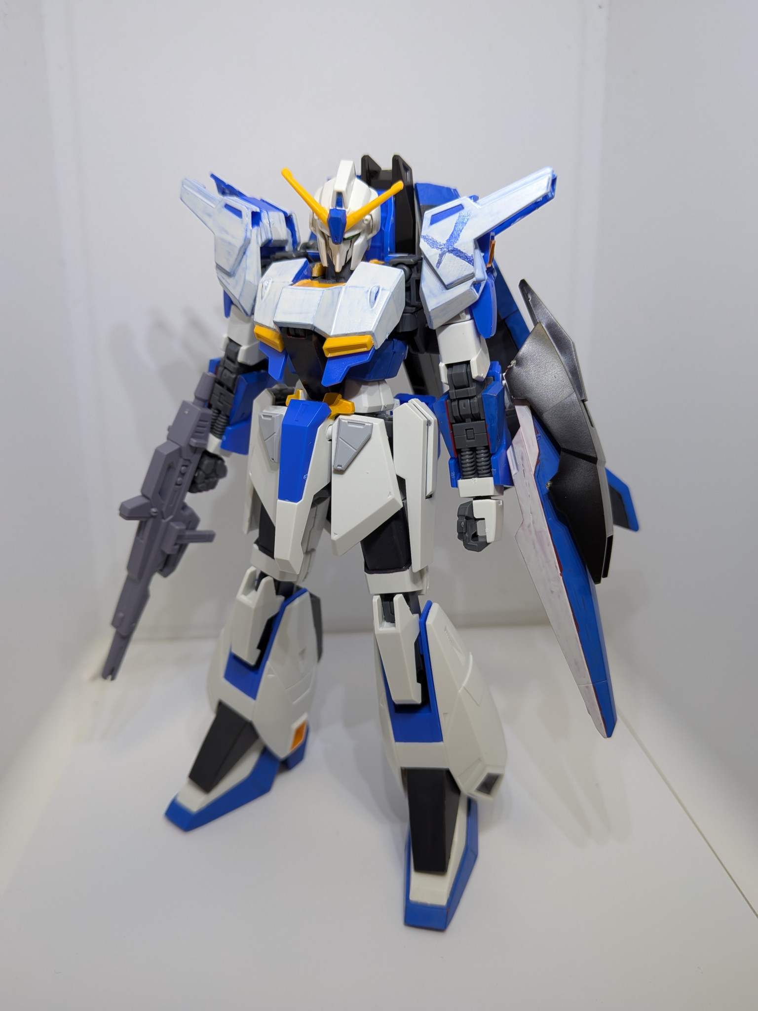 ガンプラ 完成品 今月の成形色仕上げ 箱の絵に寄せてつくるシャア専用