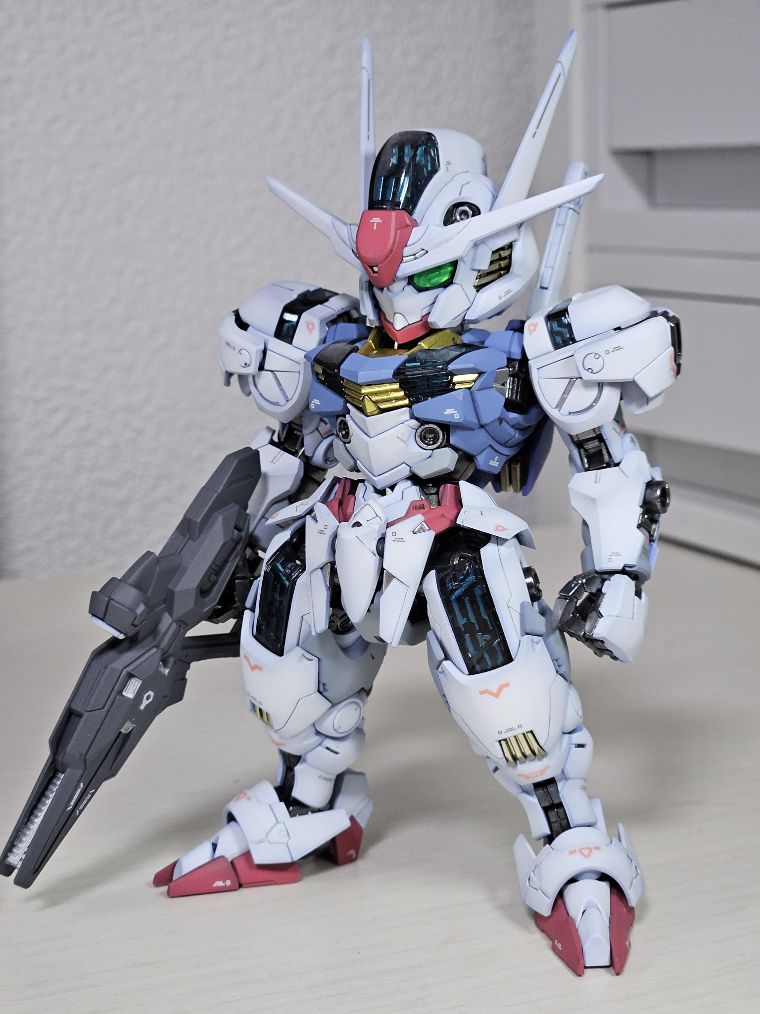 MGSD ガンダムエアリアル｜ふゆ太郎さんのガンプラ作品｜GUNSTA