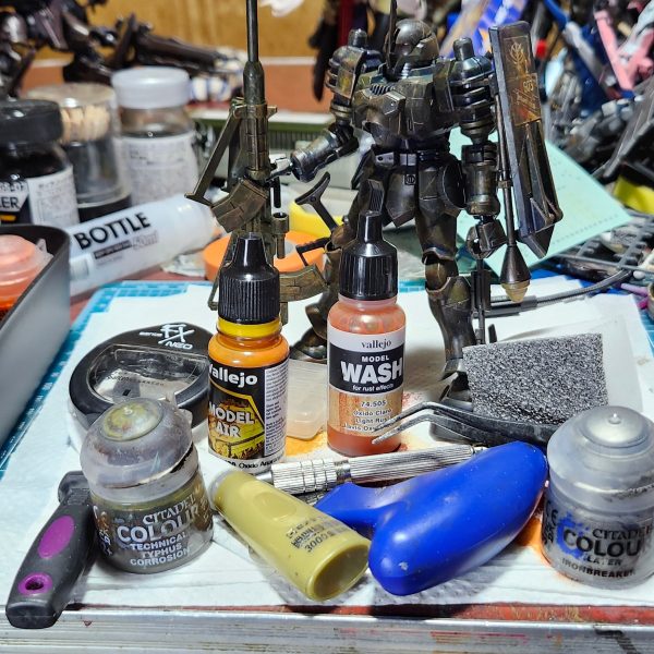 歴戦のMS制作講座 シタデルカラー&ファレホ編｜2代目塗装狂主任さんの