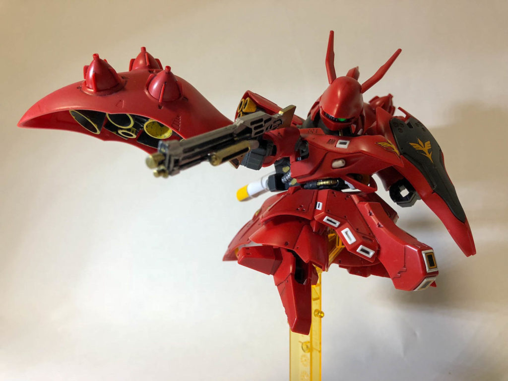 SDガンダムクロスシルエット『ナイチンゲール』を部分塗装してみた