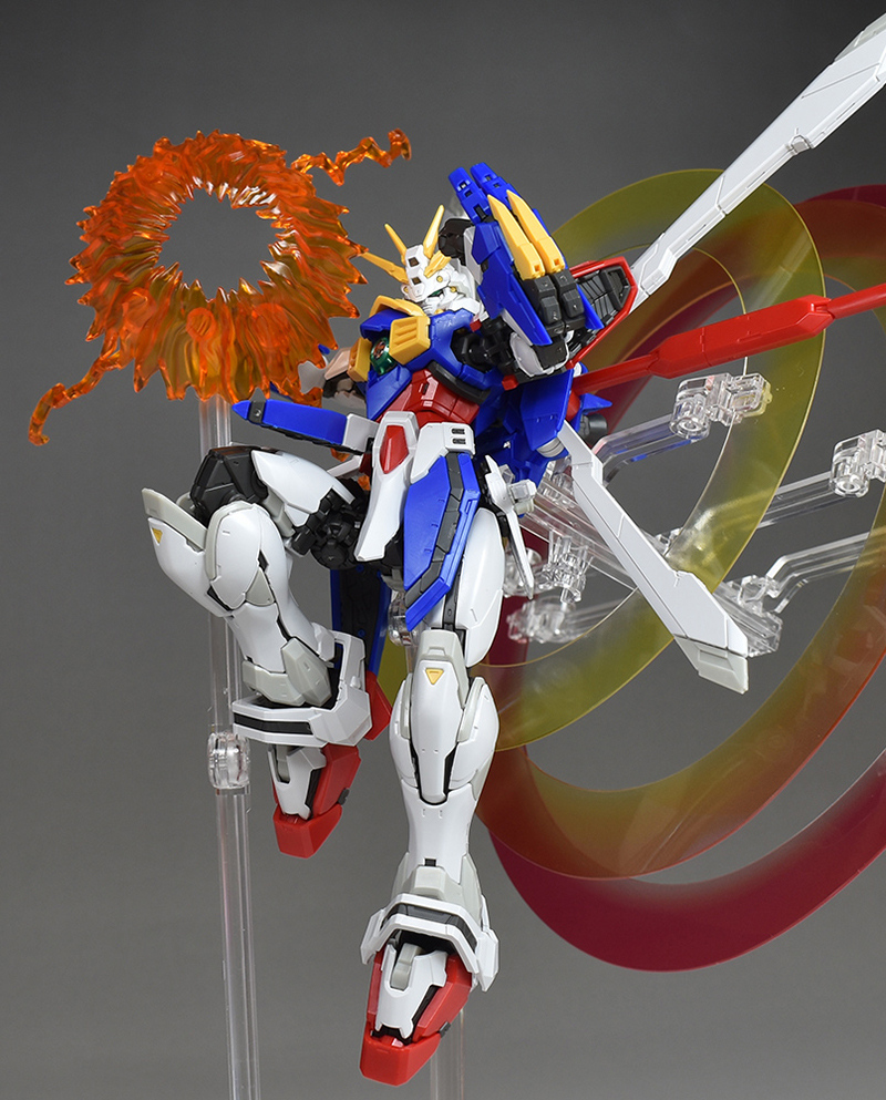 RG ゴッドガンダム用 拡張セット レビュー | ガンダムブログはじめました