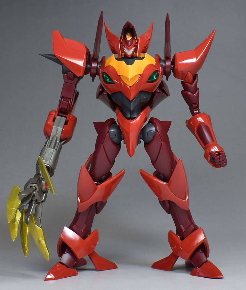 紅蓮聖天八極式 HG 未組立 紅き翼”もプラモシリーズ「HG」で登場