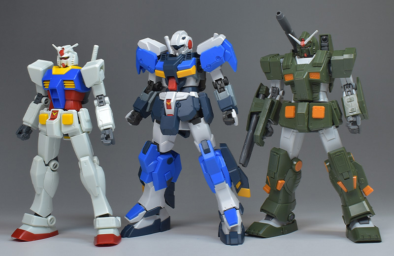 機動戦士ガンダム MSV hguc ジーラインスタンダードアーマー 全塗装