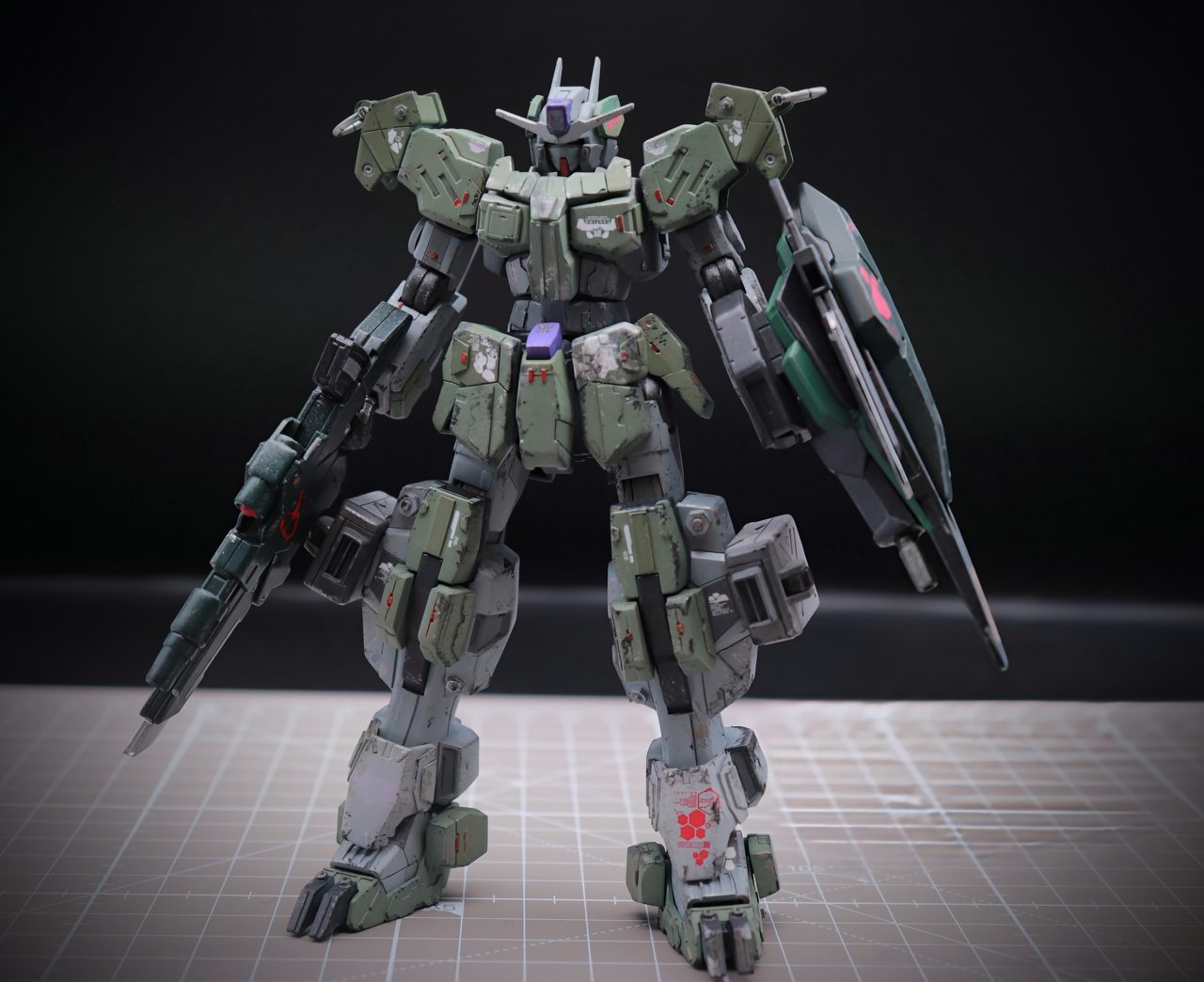 HG1/144 ガンダムサバーニャ（最終決戦仕様） 改造作例