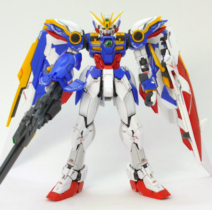 RGゴッドガンダム、RGダブルオーライザー、RGウィングガンダムEW RG