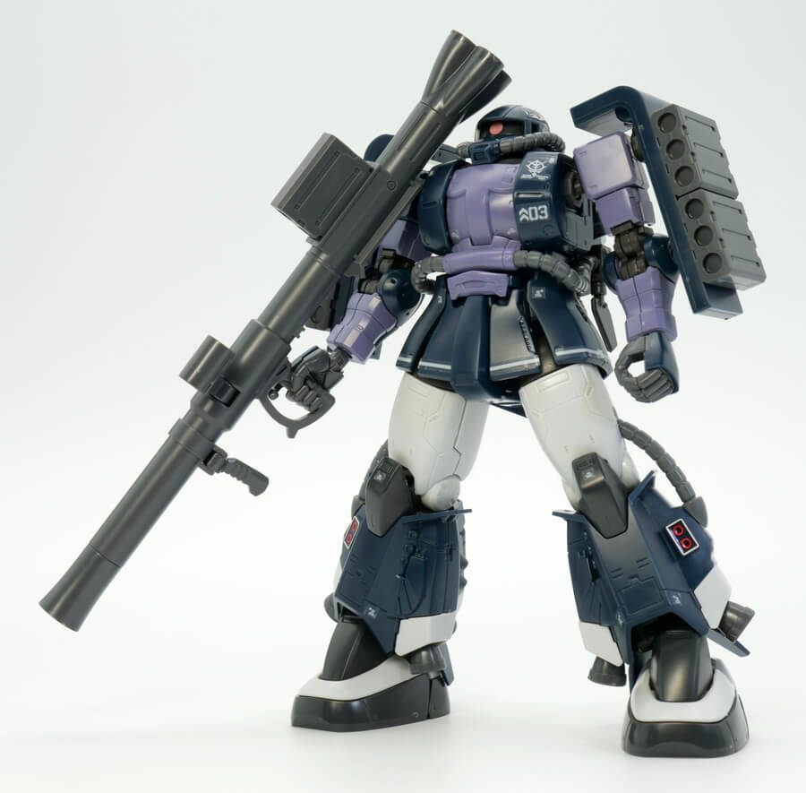 ガンプラ】HG 高機動型ザクII（ガイア/マッシュ専用機） レビュー