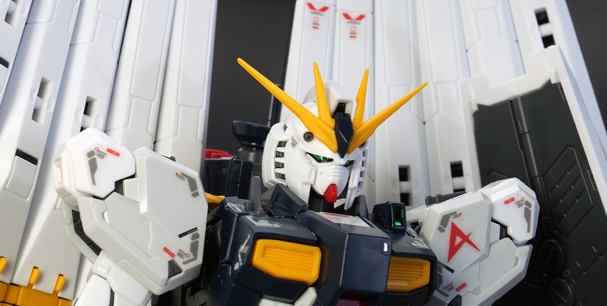 ガンプラ】RG νガンダム用ダブル・フィン・ファンネル拡張ユニット