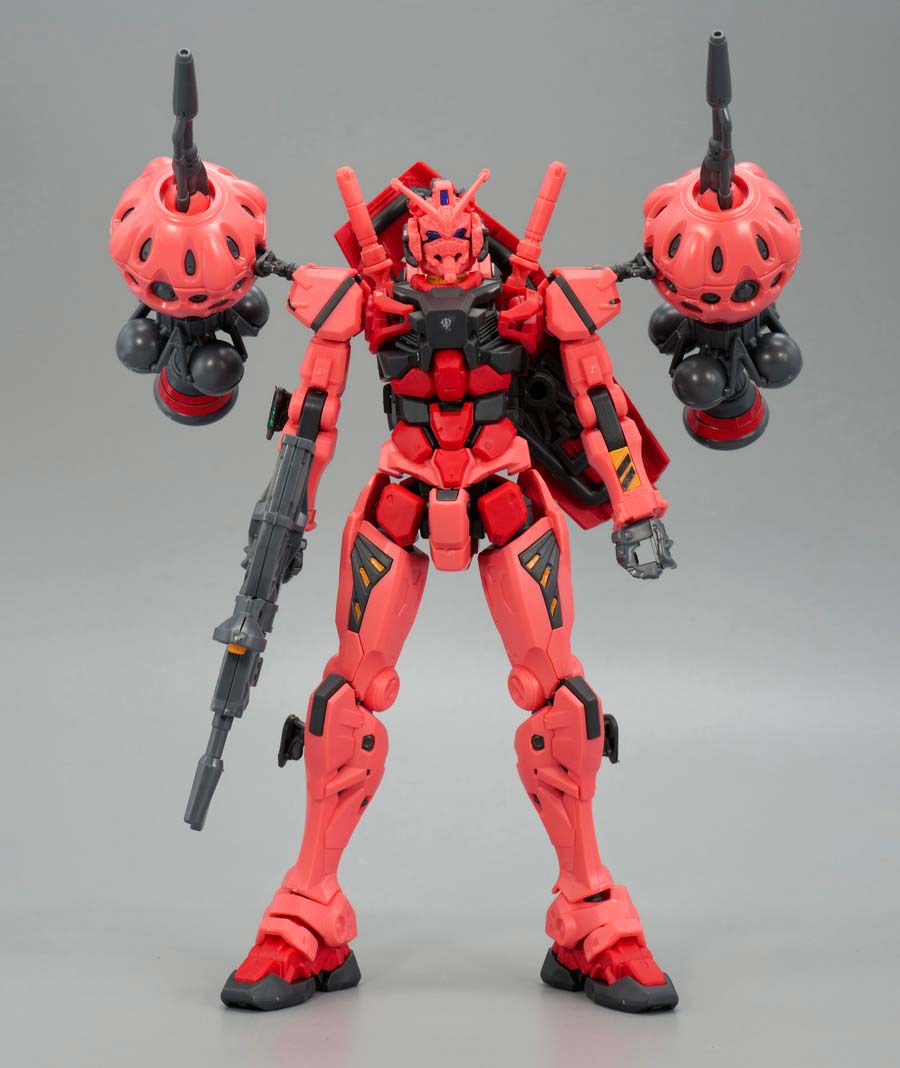 ジークアクス HG 赤いガンダム シュウジ機仕様 塗装完成品 ガンプラ HG