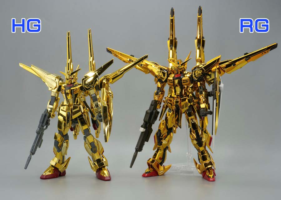 ガンプラ】RG 1/144 アカツキガンダム用シラヌイパック & HGゼウス