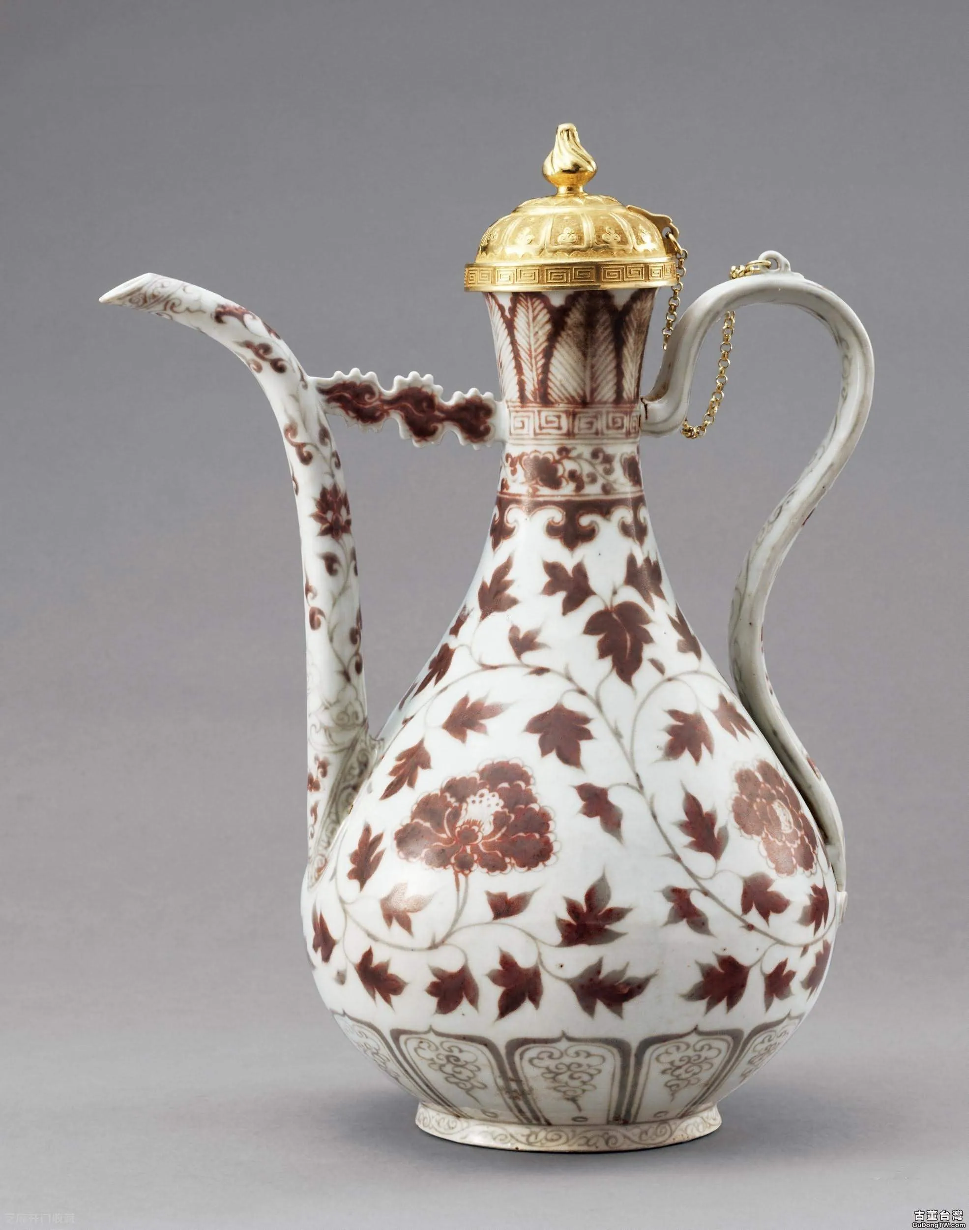 明代釉裡紅瓷器的特點是什麼？如何鑒定？（共10張圖片）-古董台灣