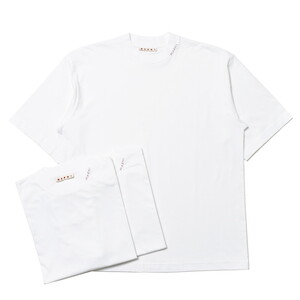 MARNI（マルニ）オーガニックコットンクルーネックロゴS/Sカットソー
