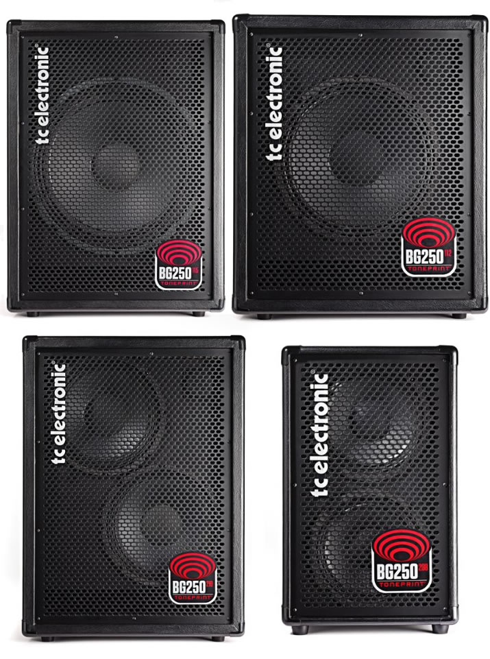 TC Electronic BG250シリーズ - TonePrint機能を搭載したベース用