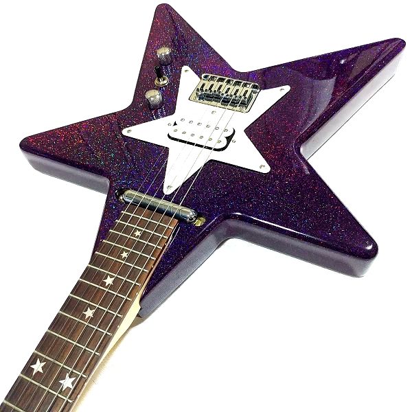 星型ギター】ド派手に可愛い Daisy Rock スター・アーティスト は