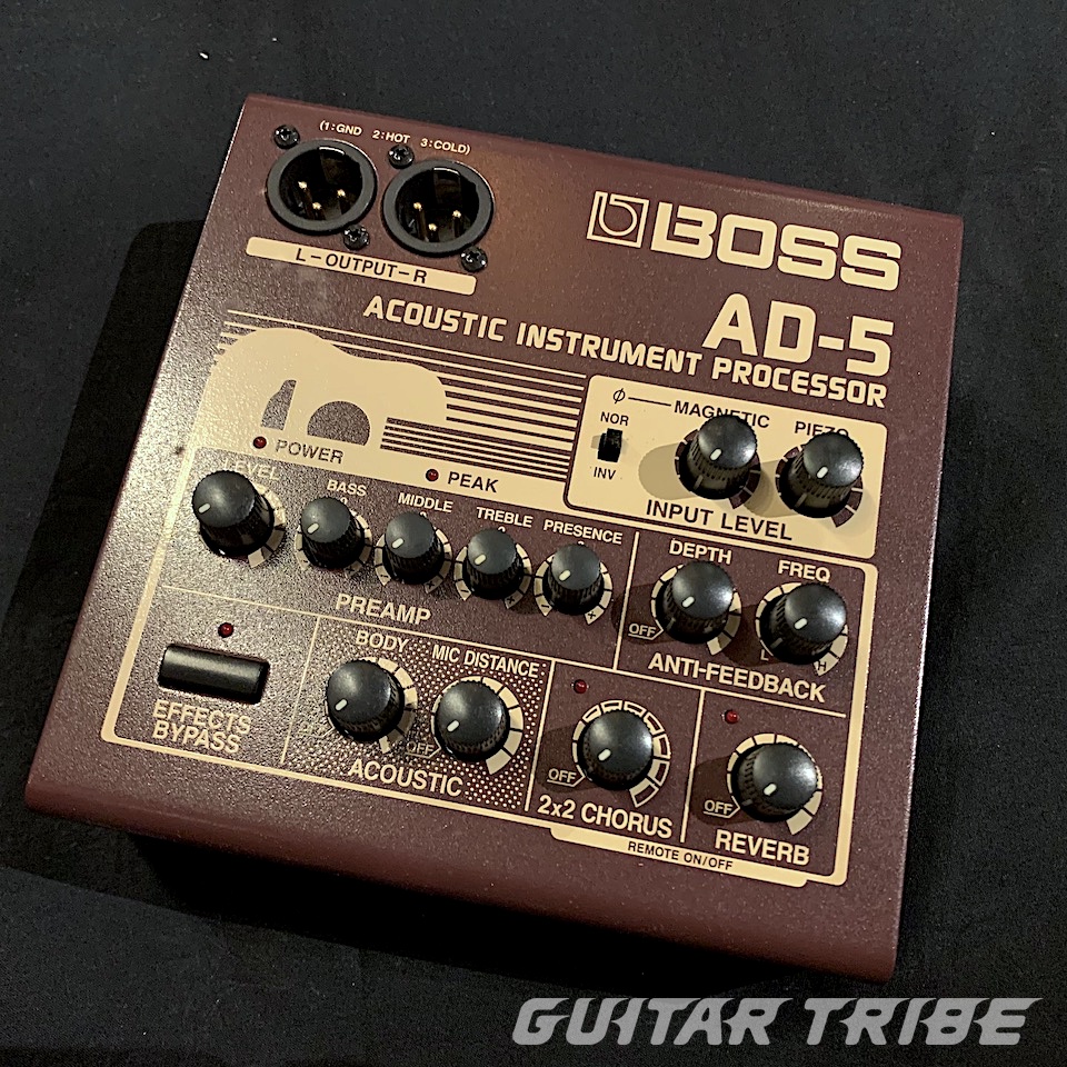 BOSS AD-5 アコースティックプロセッサー BOSS AD-5 アコースティック