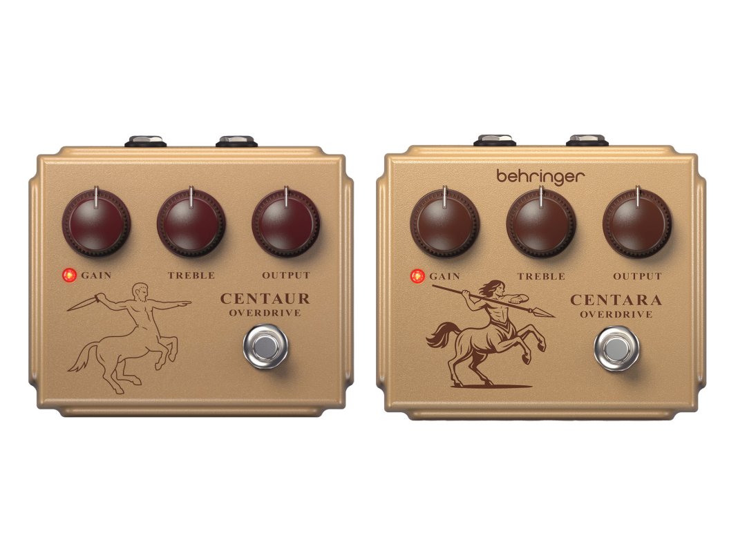 BEHRINGER CENTAUR OVERDRIVE 旧デザイン Behringer releases the