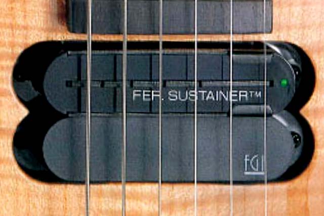 我がFernandes Sustainerのリバーシブルドライバー、フロントPUとして
