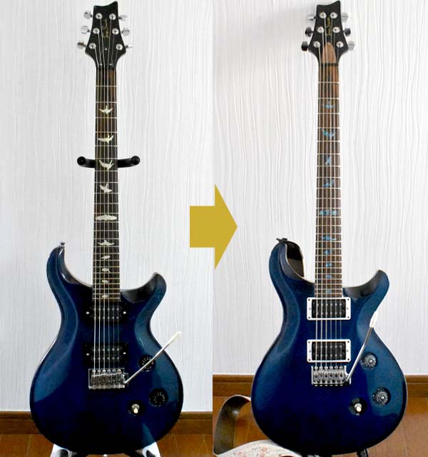 PRS化を目指してTony Smith KPR-32をカスタムしていたらパーツ代が